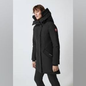 rossclair water resistant 625 fill power down parka